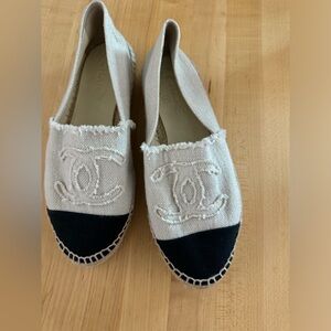 Chanel Linen Espadrilles